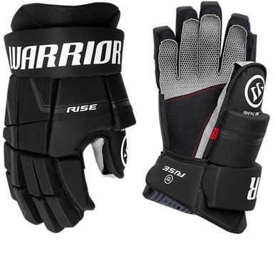New Rise Gloves Blk Jr 10" 11855-warrisegj4b10