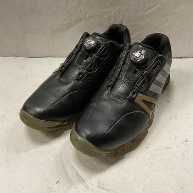 Used Adidas Mens Golf Shoes Black Senior 9.5 11855-s000173615