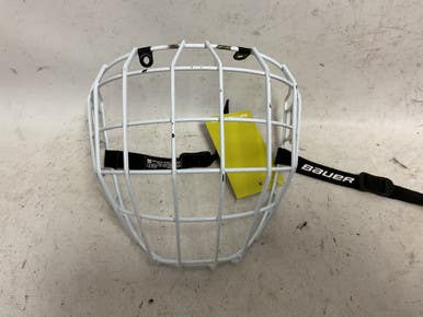 Used Bauer Profile Ii Hockey Wire Mask White Sm 11855-s000173928