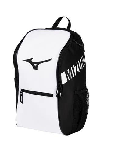 New Mizuno Yth Future Bb Sb Player Backpack White 11855-miz3603200090