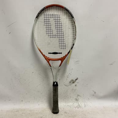 Used Prince Flame Ti Oversize Adult Tennis Racquet Orange 4 3 8" 11855-s000180106