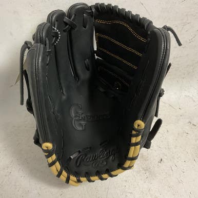 Used Rawlings Gg Elite Gge1202pbc Baseball Glove Lh Throw Black And Tan 12" 11855-s000180406