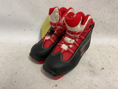 Used Rossignol X-1 Junior Boys Nnn Xc Ski Boots Black Yt-11 11855-s000180630