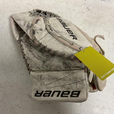 Used Bauer Reactor 7000 Inter Goalie Catcher White 11855-s000180986