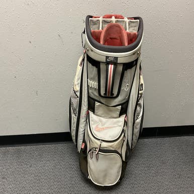 Used Nike Mens Cart Bag White And Red 11855-s000181239