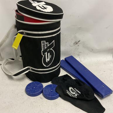 Used Goaler One Goalie Slideboard Black And Red 11855-s000181537