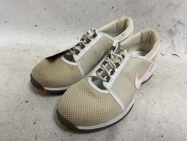 Used Nike Air Summer Lite 317620-216 Womens Golf Shoes White Senior 8.5 11855-s000181399