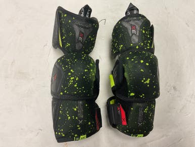 Used Bauer Vapor 3x Junior Elbow Pads Black And Yellow Sm 11855-s000181642