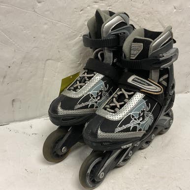 Used Bladerunner Phaser 4-7 Senior Rec Fitness Skates Black Adjustable 11855-s000182017