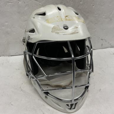 Used Warrior Evo Next Lacrosse Helmet White S M 11855-s000182490