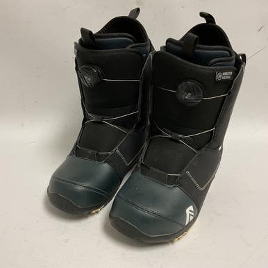 Used Nidecker Micron Boa Boys Snowboard Boots Black Junior 05 11855-s000182785