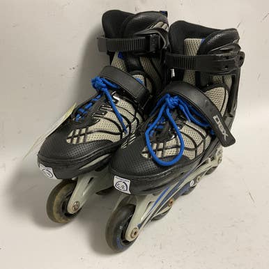 Used Dbx Abec 5 Senior Rec Fitness Skates Black Adjustable 11855-s000182796