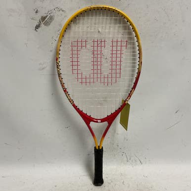 Used Wilson Us Open 23 Junior Tennis Racquet Red 23" 11855-s000189511