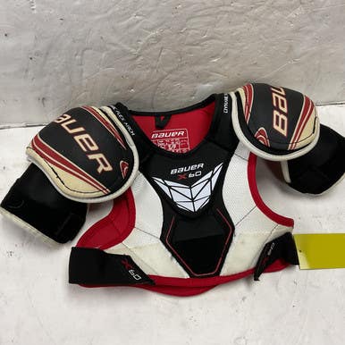 Used Bauer X60 Junior Shoulder Pads Sm 11855-s000189760