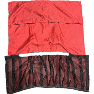 Used Bb Sb Hanging Fence Bat Bag Red 11855-s000189782