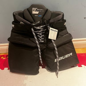 Intermediate Medium Bauer Elite Hockey Goalie Pants (New)