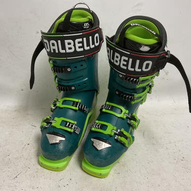 Used Dalbello Sport 130 Mens Dh Ski Boot Green 255 Mp - M07.5 - W08.5 11855-s000176727