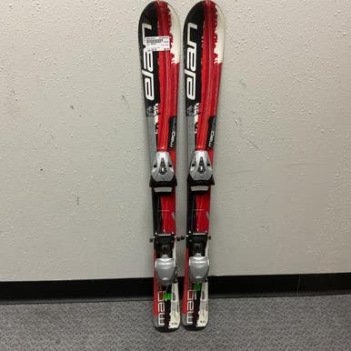 Used Elan Magpro Boys Dh Ski Binding White Black Red 100 Cm 11855-s000176784