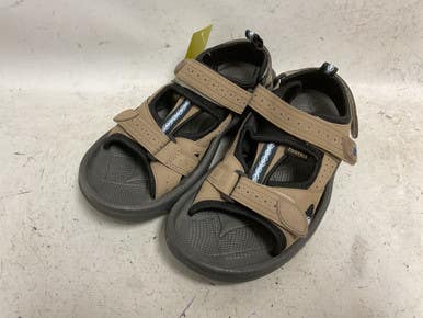 Used Foot Joy 45318 Mens Golf Sandals Tan Senior 8 11855-s000177522