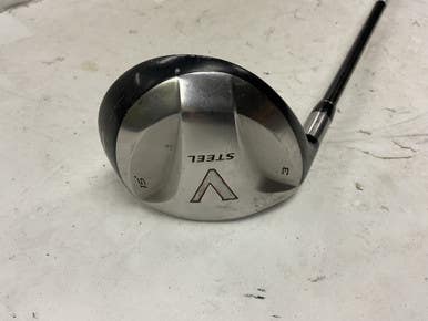 Used Taylormade V Steel Mens Fairway Wood Lh 3 Wood 11855-s000188000