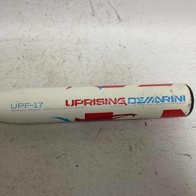 Used Demarini Uprising Upf-17 Fastpitch Bat White And Red 30" 11855-s000188259