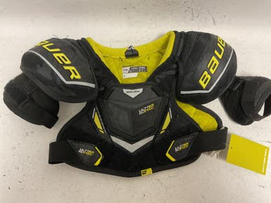 Used Bauer Supreme Ultra Sonic Youth Shoulder Pads Lg 11855-s000190490