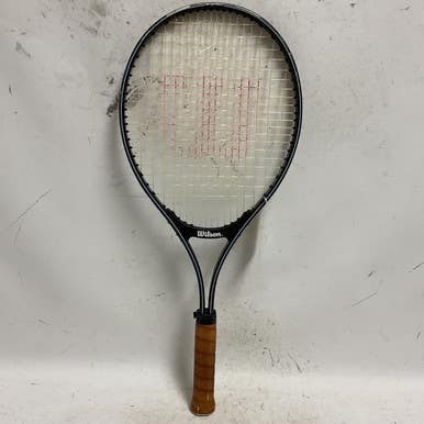 Used Wilson Apt Plus Adult Tennis Racquet Black 4 5 8" 11855-s000190706