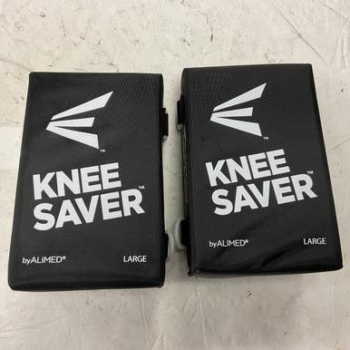 Used Easton Bb Sb Catchers Knee Savers Black Lg 11855-s000191896