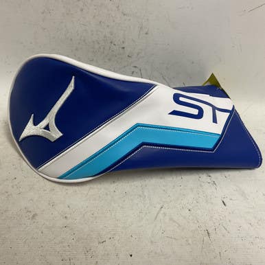 Used Mizuno St Driver Headcover Navy And White 11855-s000192193
