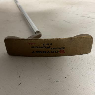 Used Odyssey Dual Force 665 Mens Putter Rh 35" 11855-s000195991