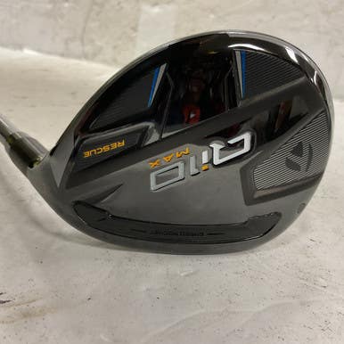 Used Taylormade Qi10 Max Rescue Mens Hybrid Club Rh 5 Hybrid 11855-s000196127