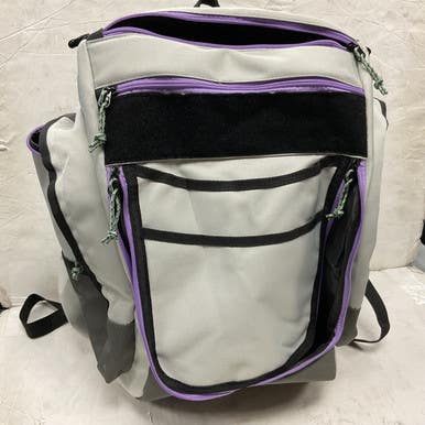 Used Atlas Pioneer V4 Disc Golf Backpack Silver 11855-s000198288