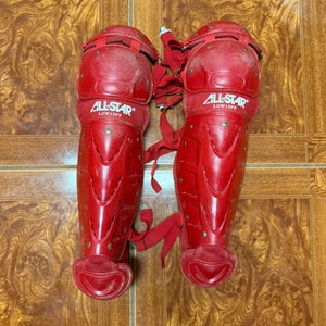 Intermediate All Star Catcher's Leg Guards (Used)