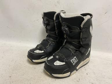 Used Dc Shoes Yth Scout Boys Snowboard Boots Black Junior 05 11855-s000198115