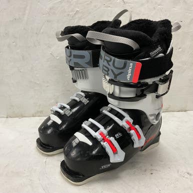 Used Alpina Ruby 65 Girls Dh Ski Boot Black And White 240 Mp - J06 - W07 11855-s000198158