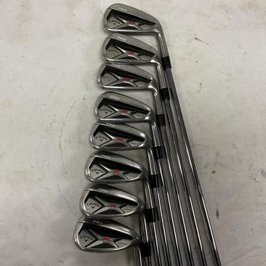 Used Callaway X-hot Pro Mens Iron Set Rh 4i-gw Aw 11855-s000198255