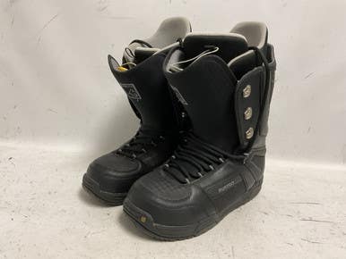 Used Burton Mens Tribute Mens Snowboard Boots Black Senior 14 11855-s000199029