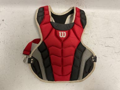 Used Wilson Wta4602 Catchers Chest Protector Red Intermed 11855-s000199015