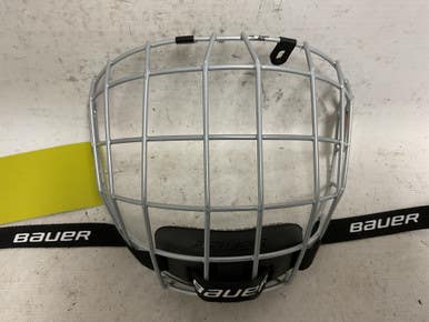 Used Bauer Prodigy Yth Hockey Wire Mask Silver One Size 11855-s000199164