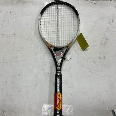 Used Wilson Hammer 6.2 Adult Tennis Racquet Black 4 5 8" 11855-s000199171