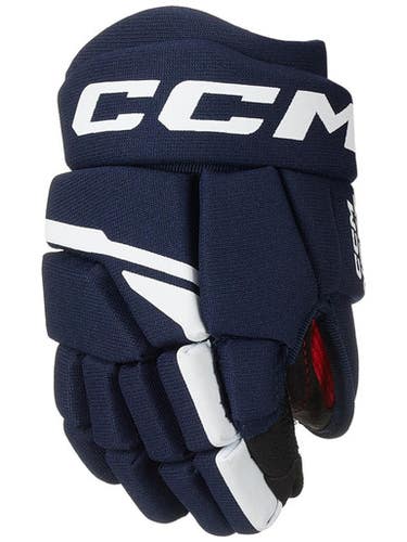 New Next Hockey Gloves Yth Nvy Wht 9" 11855-ccm4836623