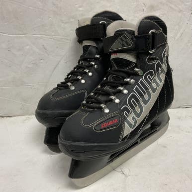 Used Cougar Boys Softboot Skate Black Junior 04 11855-s000199549
