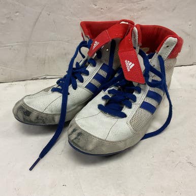 Used Adidas G25909 Wrestling Shoes Red Junior 04 11855-s000200635