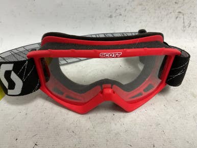 Used Scott Snow Goggles Youth Red 11855-s000200685