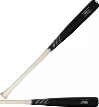 New Am22 Pro Model White Fog 33" Wood Bat 11855-mrcmveiamwg33