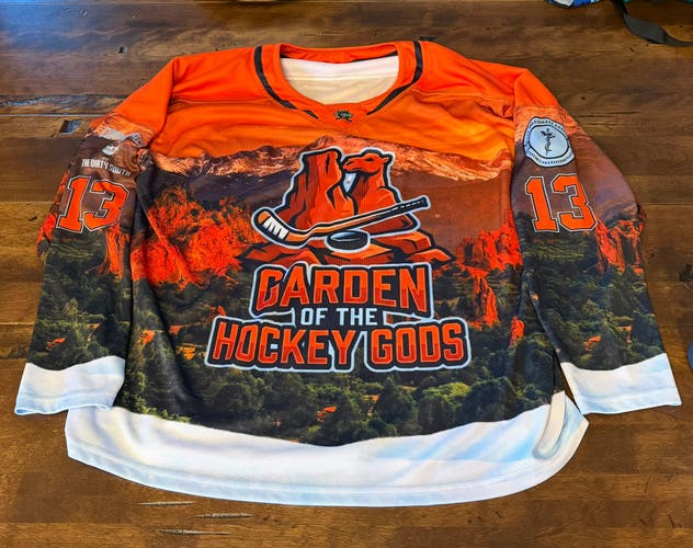 Garden of the Hockey Gods Jersey, Socks, and Shells