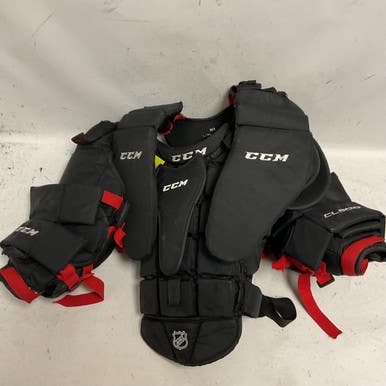 Used Ccm Cl500 Inter Body Armor Black And Red L Xl 11855-s000201103