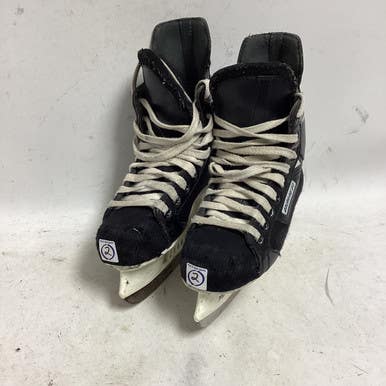 Used Bauer Impact Junior 02 Ice Hockey Skates 11855-s000165264