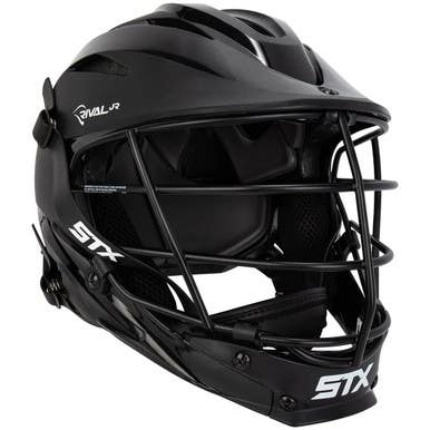 New Rival Lacrosse Helmet Jr Blk 11855-stxhmrivjbk