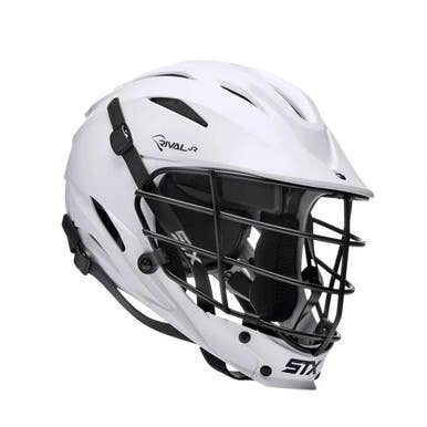 New Rival Lacrosse Helmet Jr Wht 11855-stxhmrivjwh